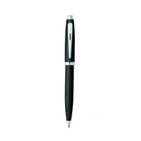Sheaffer 100 Ballpoint Pen and Business Card Holder Gift Set Brushed Chrome - Retail Maharaj