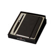 Sheaffer VFM Ballpoint Pen and Small Notebook Gift Set Matte Black Chrome Trim - Retail Maharaj