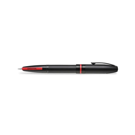 Sheaffer Icon Matte Black Fountain Pen with Gloss Black PVD Trim Medium Nib - Retail Maharaj