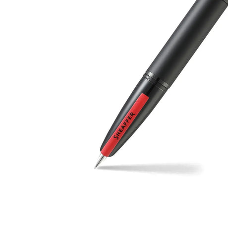 Sheaffer Icon Matte Black Fountain Pen with Gloss Black PVD Trim Medium Nib - Retail Maharaj