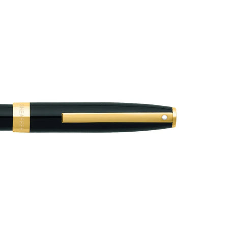 Sheaffer Sagaris Gloss Black Rollerball Pen with Gold Tone Trim - Retail Maharaj