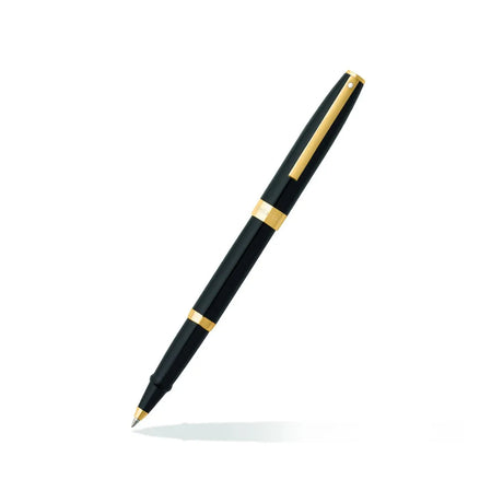 Sheaffer Sagaris Gloss Black Rollerball Pen with Gold Tone Trim - Retail Maharaj