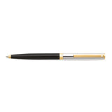 Sheaffer Sagaris Gloss Black Rollerball Pen with Chrome Cap and Gold Tone Trim - Retail Maharaj