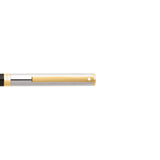 Sheaffer Sagaris Gloss Black Rollerball Pen with Chrome Cap and Gold Tone Trim - Retail Maharaj