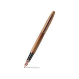 Sheaffer VFM 9428 Coffee Edition Matt Brown Pen with Regal Brown PVD Trims - Retail Maharaj