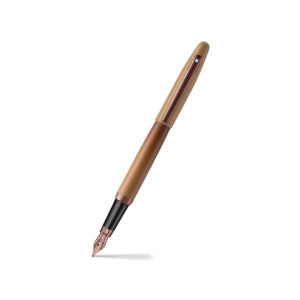 Sheaffer VFM 9428 Coffee Edition Matt Brown Pen with Regal Brown PVD Trims - Retail Maharaj