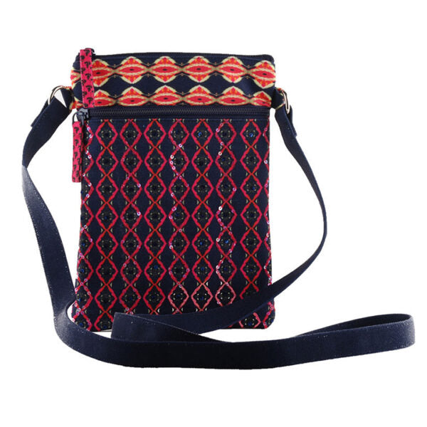 Pinaken Canvas Sling Bag with Zip Closure Crossbody Shoulder Bag for Everyday Essentials - Retail Maharaj