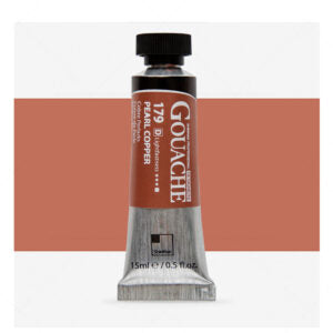 ShinHan Professional Gouache 15ml Tubes - Metallic & White - Retail Maharaj