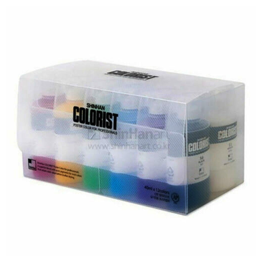 Shinhan Art Professional Colorist Bottle Twist Poster Color Paint Set - Retail Maharaj