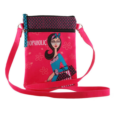 Pinaken Canvas Sling Bag with Zip Closure Crossbody Shoulder Bag for Everyday Essentials - Retail Maharaj