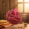 1008 Beads Original Sandalwood Japa Mala Red Sandalwood Mala 10 mm for Meditation Mantra Chanting Spiritual Healing - Retail Maharaj