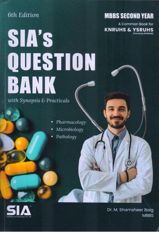 SIAs Question Bank for 2nd Year MBBS 6th/2025 - Retail Maharaj