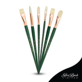 Silver Brush Grand Prix Premier Long Handle Hog Bristle Brush Open Stock - Retail Maharaj