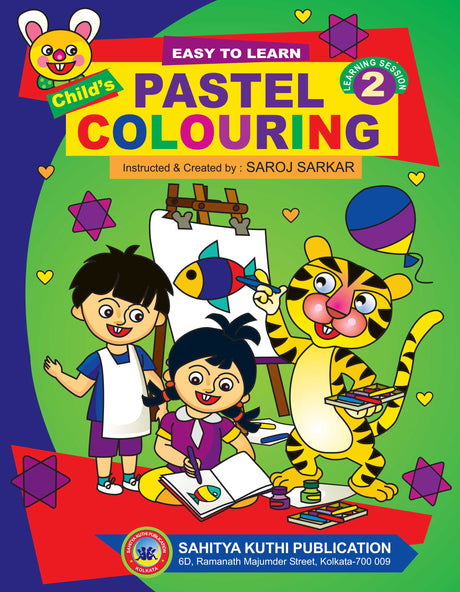 Childs Pastel Colouring - 2 - Retail Maharaj