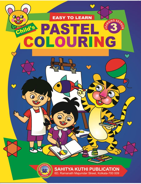 Childs Pastel Colouring - 3 - Retail Maharaj