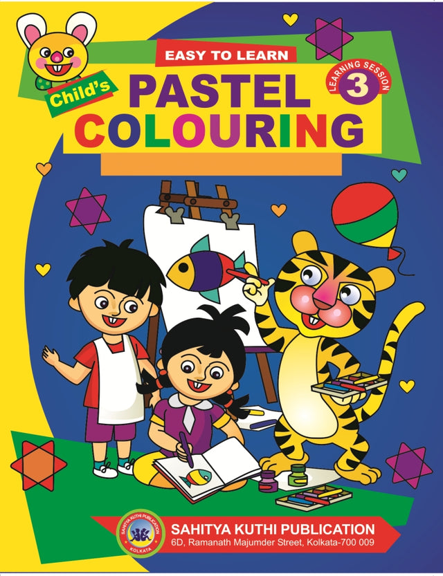 Childs Pastel Colouring - 3 - Retail Maharaj