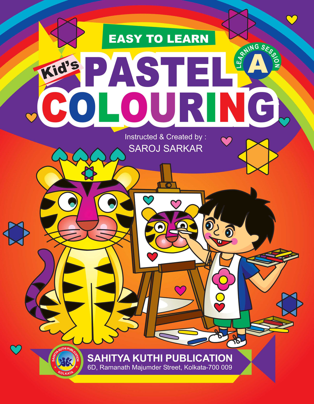 Kids Pastel Colouring - A - Retail Maharaj