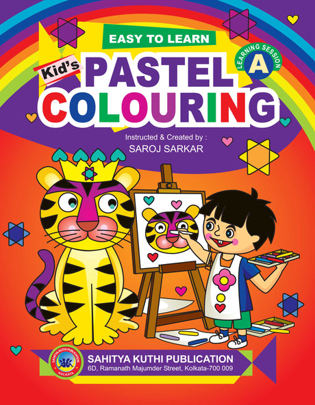 Kids Pastel Colouring - A - Retail Maharaj