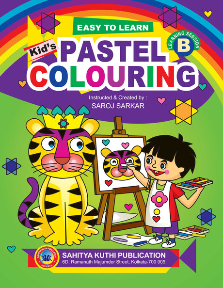 Kids Pastel Colouring - B - Retail Maharaj