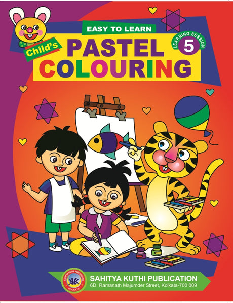 Childs Pastel Colouring - 5 - Retail Maharaj