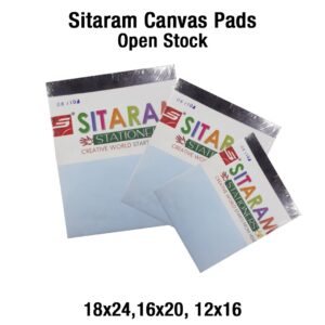 Retail Maharaj Artist Canvas Pads 100 Percent Cotton Primed for Acrylic and Oil Painting - Retail Maharaj