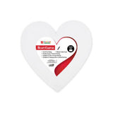 Professional Heart Shaped Stretched Canvas for Acrylic and Oil Painting - Retail Maharaj