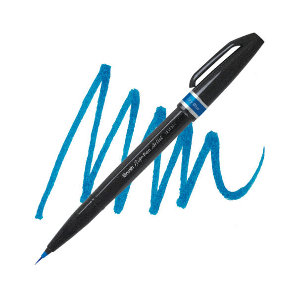 Pentel Touch Brush Sign Pen Artist SESF30C Extra Fine Brush Tip - Retail Maharaj