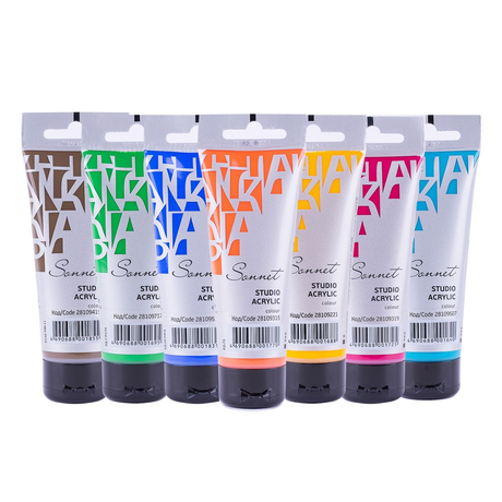 Sonnet Acrylic Colours 75 ml Tubes – Open Stock (Made in Russia) - Retail Maharaj