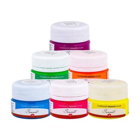 Sonnet Fluorescent Gouache Colours Open Stock - 20ml - Retail Maharaj