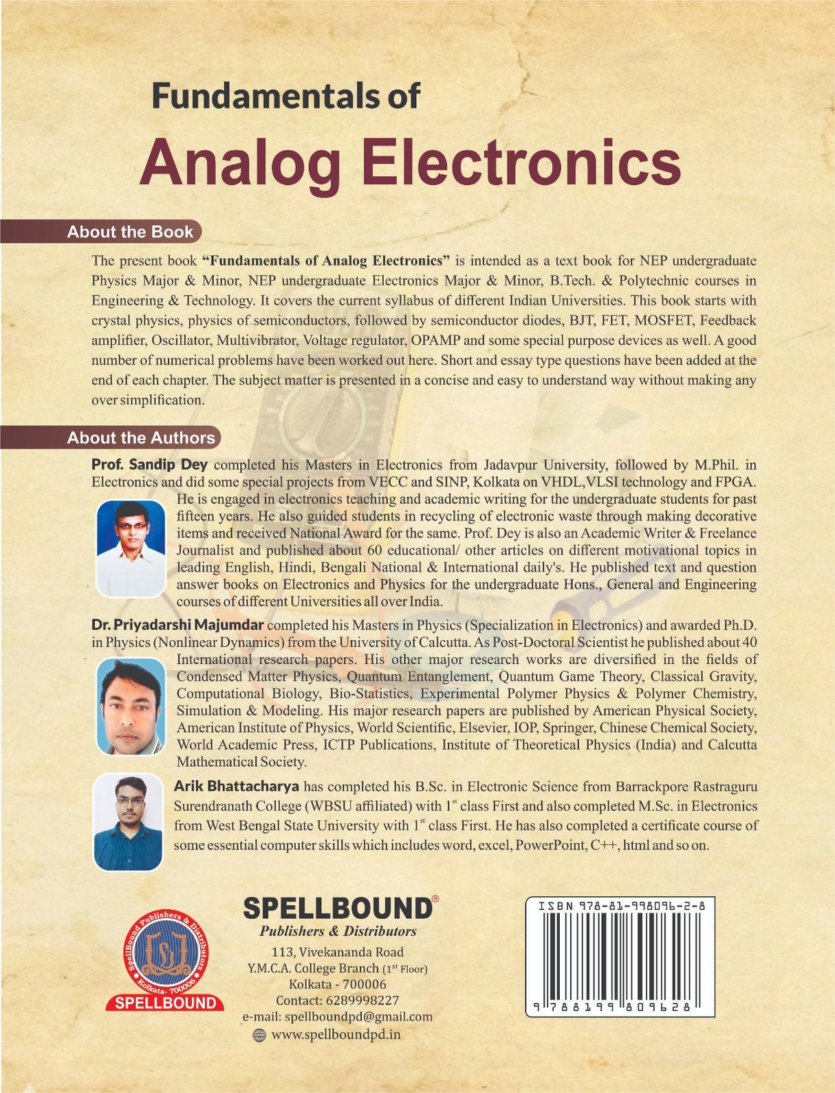 Fundamentals of Analog Electronics (English Version) - Retail Maharaj