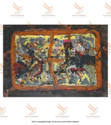 Premium Large Abstract Fine Art – "Splatted"