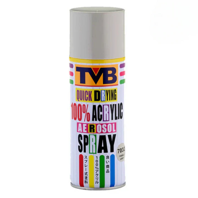 TVB Acrylic Aerosol Spray Grey 400ml for Art and Crafts - Retail Maharaj