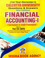 Financial Accounting -1 [Curriculum & Credit Framework]  (1st Year, Semester-1, Calcutta University Questions & Answers) (English Version) - Retail Maharaj