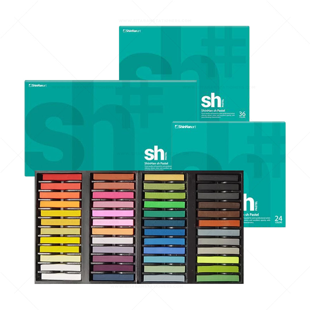 Shinhan Artists Soft Pastel Colour Sets for Drawing & Blending - Retail Maharaj