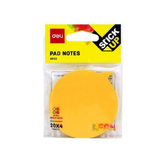 Deli A03202 Assorted Shape Sticky Notes 76x76mm Fluorescent Paper - Retail Maharaj