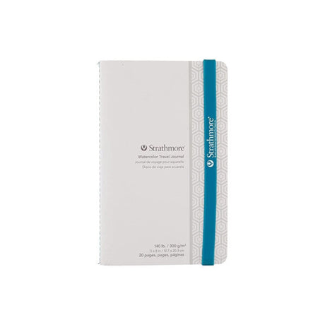 Strathmore Travel Series Watercolor Journal 5 x 8 Inch 300 GSM Cotton Paper - Retail Maharaj