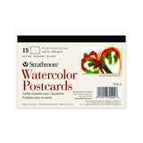 Strathmore Watercolor Postcards Paper Pad 4 x 6 Inch Cold Press - Retail Maharaj