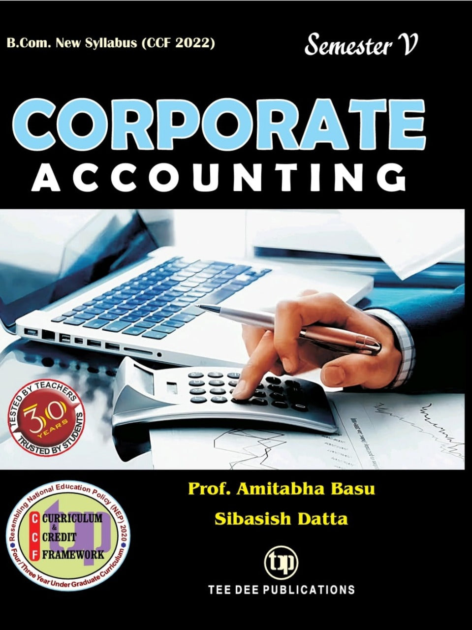 Corporate Accounting Fifth Semester according to Curriculum and Credit Framework 2022 under National Education Policy 2020 Four Year Undergraduate Program (English Version) - Retail Maharaj