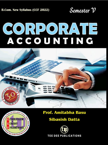 Corporate Accounting Fifth Semester according to Curriculum and Credit Framework 2022 under National Education Policy 2020 Four Year Undergraduate Program (English Version) - Retail Maharaj