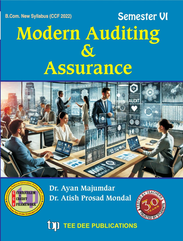 Modern Auditing & Assurance Sixth Semester according to Curriculum and Credit Framework 2022 under National Education Policy 2020 Four Year Undergraduate Program (English Version) - Retail Maharaj