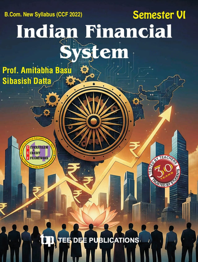 Indian Financial System Sixth Semester according to Curriculum and Credit Framework 2022 under National Education Policy 2020 Four Year Undergraduate Program (English Version) - Retail Maharaj