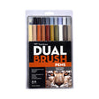 Tombow Dual Brush Pen Set of 20 Colours – Neutral Palette - Retail Maharaj