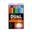 Tombow Dual Brush Pen Set of 20 Colours – Perfect Blends Palette - Retail Maharaj