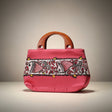 Handmade Jute Handle Bag with Madhubani Art | Eco-friendly Mithila Painting Ethnic Handbag - Retail Maharaj