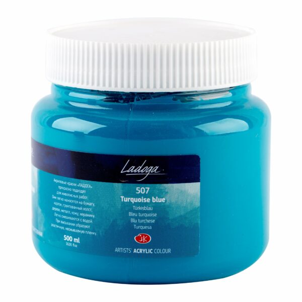 Ladoga Professional Acrylic Colours 500ml Open Stock Artist Paints - Retail Maharaj