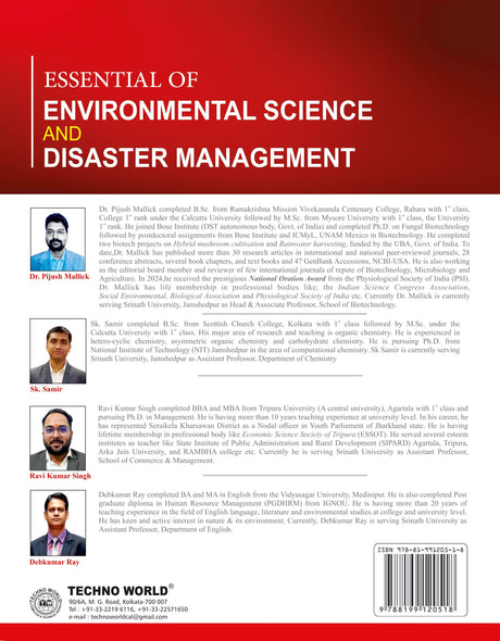 ESSENTIAL OF ENVIRONMENTAL SCIENCE AND DISASTER MANAGEMENT (English Version) - Retail Maharaj
