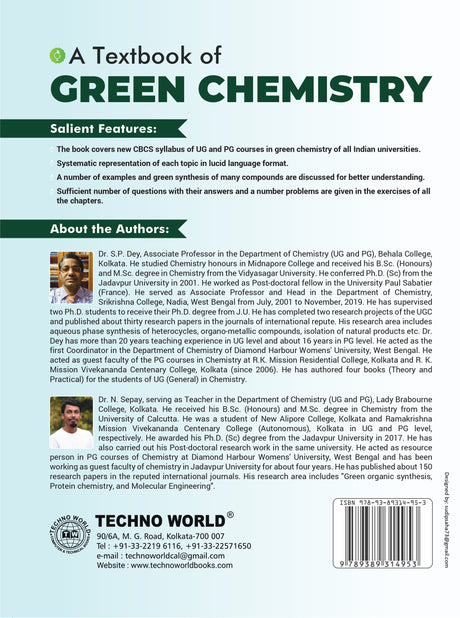 A Textbook of Green Chemistry (English Version) - Retail Maharaj