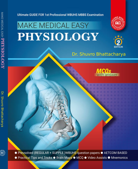 Make Medical Easy PHYSIOLOGY (English version) 2nd Edition - Retail Maharaj