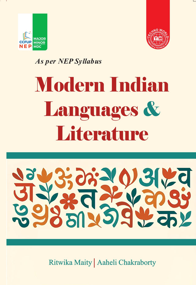 Modern Indian Languages & Literature (English version) - Retail Maharaj