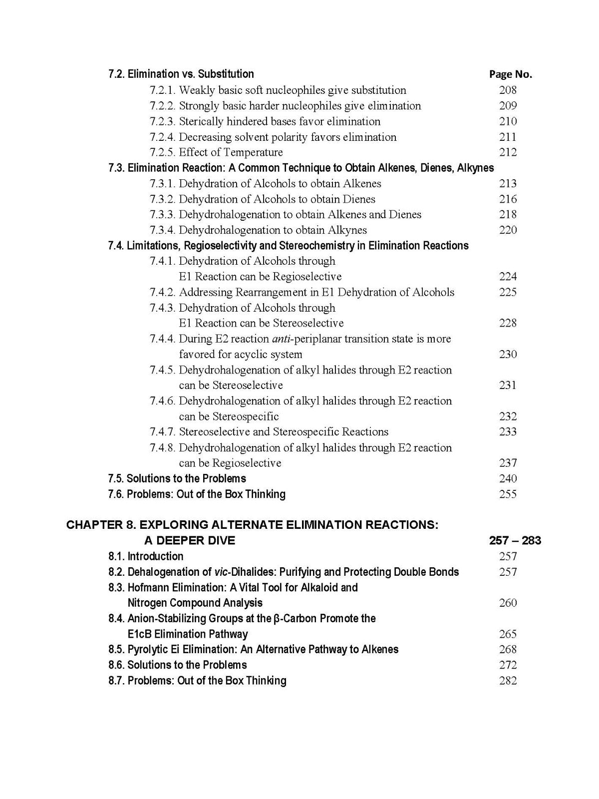 Organic Chemistry Semester -III  (English version) Part-III - Retail Maharaj